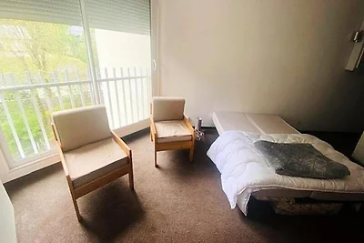 Studio in Frankrijk bij dorp & Skibus