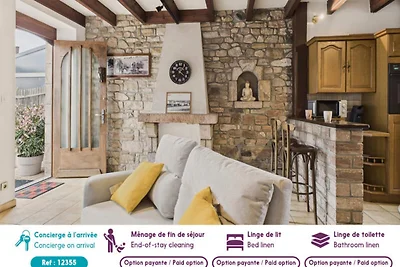 Ferienwohnung in Erquy in der Nähe des rosa...