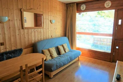 Apartment in Arc 2000 mit Blick auf die...