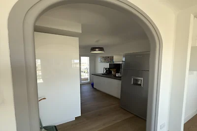 Apartment am Meer mit Balkon und Terrasse