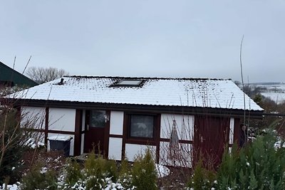 Vakantiehuis aan het Hennermeer met terras