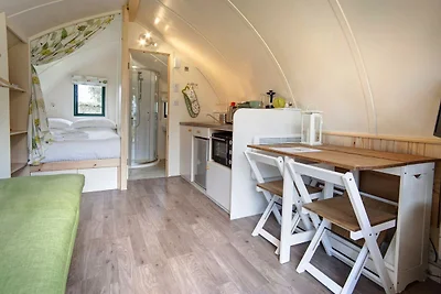 Hütte am Langley Dam mit Seeblick