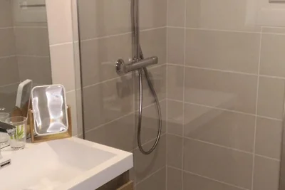 Apartment in Les Carroz mit Blick auf die...