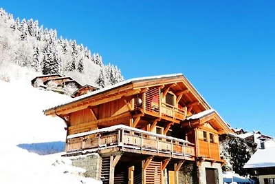 Chalet in Les Gets mit Bergblick