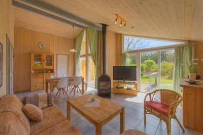 Ferienhaus mit Sauna im Ferienpark Mirow