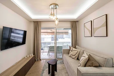 Elegantes Apt. mit Balkon, 1 Schlafzimmer/4 P...