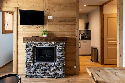 Ferienwohnung in Les Orres mit beheiztem Pool