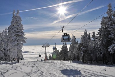 Piacevole casa vacanze a Rudník con terrazza