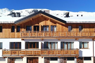 Stijlvol chalet in hooggelegen Les Menuires