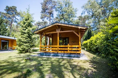 Luxe lodge voorzien van sauna en stoomcabine