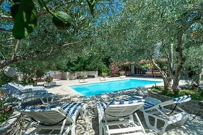 Ferienhaus mit privatem Pool und Spa