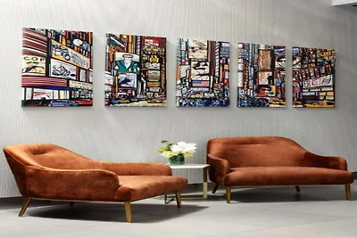 Luxe kamer 2 queen bedden | Times Square