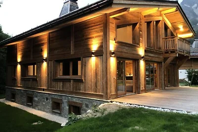 Chalet a Les Praz con vista sul Monte Bianco