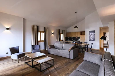 Apartment mit 3 Schlafzimmern und Bergblick