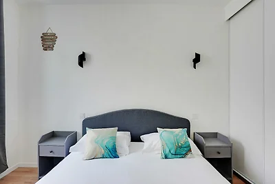 Rustig appartement - 1BR/4P -...