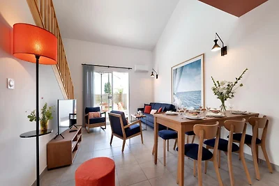Schilderachtige duplex-oase voor 6 personen