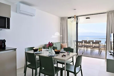 Apartment auf Korsika mit Pool und Meerblick