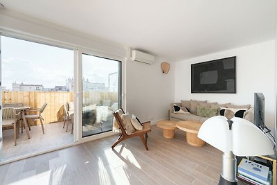 Schöne Wohnung mit Terrasse - Carre d"Or...