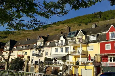 Hallenbach mit Moselblick