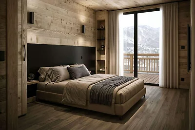 Scenic chalet in Southern Alps