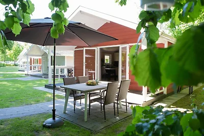 Schöne Lodge mit schöner Terrasse