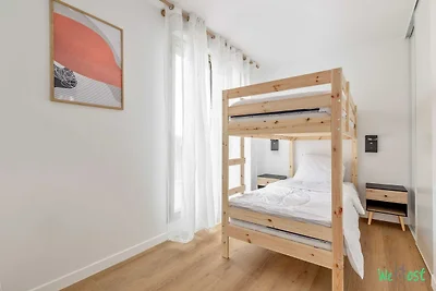Angenehmes Apt. mit Balkon-6P-In der Nähe von...