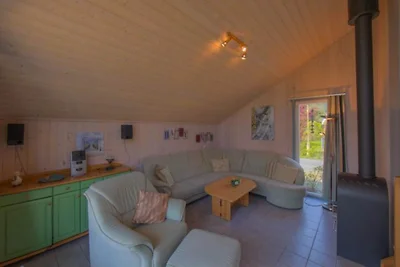 Vakantiehuis met sauna op vakantiepark Mirow