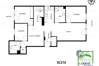 Maisonette in Les Carroz-d'Arâches