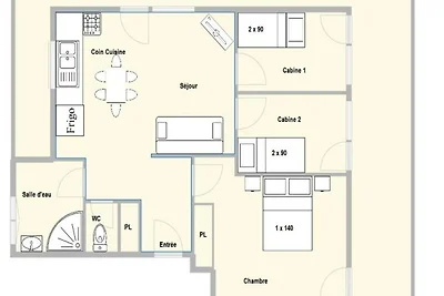 Appartamento a Praz-sur-Arly vicino alle pist...