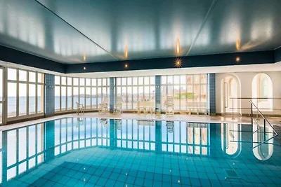 2 Zimmer, 4 Personen, seitlicher Meerblick