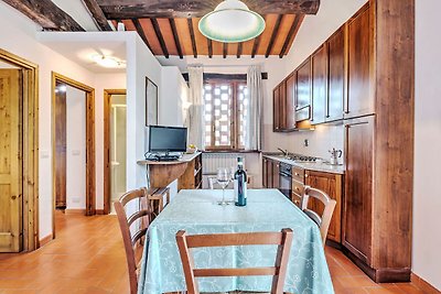 Wohnung in Greve in Chianti mit Garten