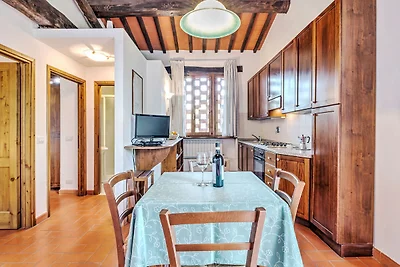 Wohnung in Greve in Chianti mit Garten