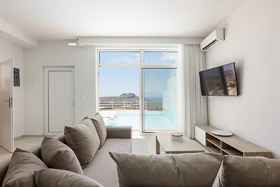 Villa in Mariou mit Pool und Stränden