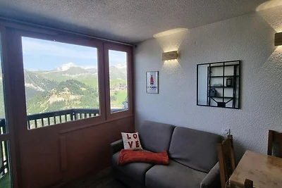 Ferienhaus in den Alpen mit Blick auf den Mon...