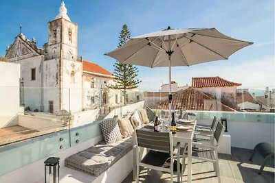 Haus in Lagos mit Dachterrassenblick