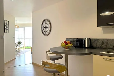 L'accogliente parcheggio-balcone con vista...