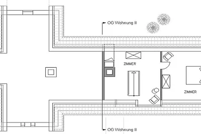 Ferienwohnung mit 2 Schlafzimmer