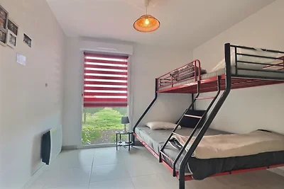 Modern appartement met 2 terrassen