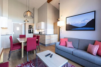 Apartment in Arc mit Blick auf den Mont Blanc