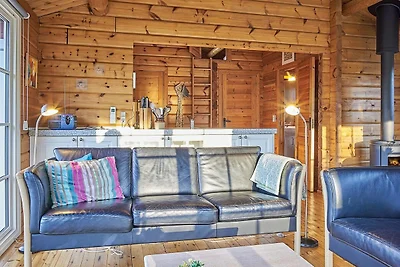 Chalet di tronchi panoramico a Sandvig-By...