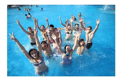 Hütte in Baarland mit Schwimmbecken