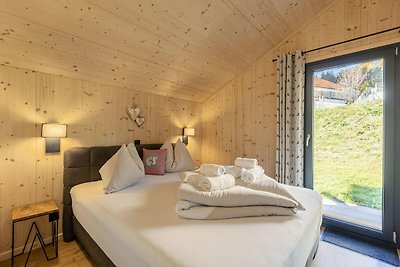 Chalet am Skilift mit Balkon und Sauna