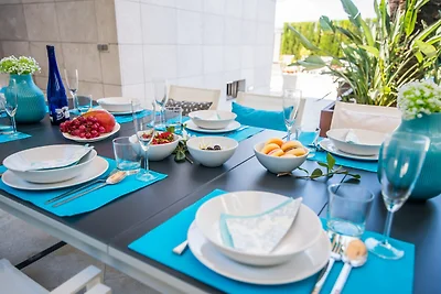 Strandferienhaus mit privatem Pool