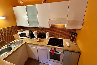 Gezinsopvang in de buurt van de shuttle.