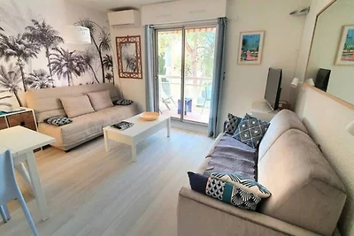 Ferienhaus in La Favière in Strandnähe