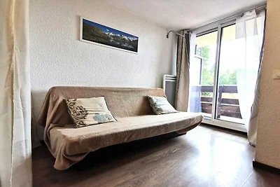 Apartment in Puy Saint Vincent mit Aussicht