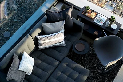 Modernes Designhaus mit Sauna