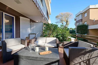 Apartment für 6 Personen mit Balkon