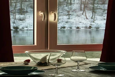 Moderno appartamento con vista lago