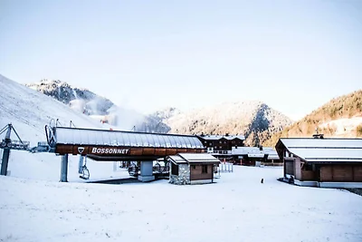 Chalet in Bossonnet mit Bergblick